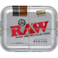 RAW Tray Small (Steel Chrome) - image 1 | Vape King