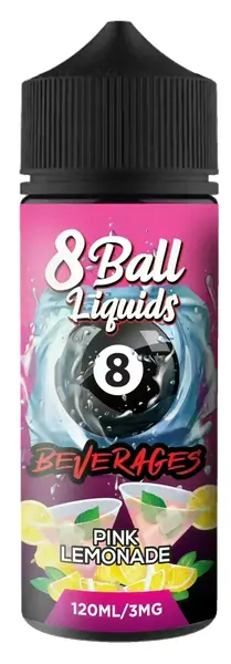 8Ball Beverages - Pink Lemonade 120ML 3MG - image 1 | Vape King