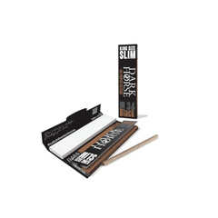 Dark Horse Papers - King Size Slim Black Paper & Tips - image 1 | Vape King