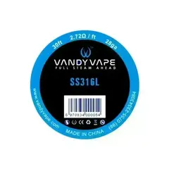 Vandy Vape SS316L 28G Wire 9M - image 1 | Vape King