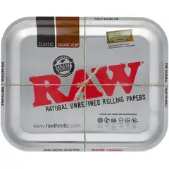 RAW Tray Small (Steel Chrome) - image 1 | Vape King