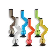 Acrylic Large 45CM Squiggled Assorted Bong - image 1 | Vape King
