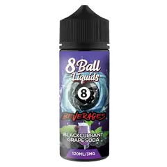 8Ball Beverages - Blackcurrant Grape Soda 120ML 3MG - image 1 | Vape King