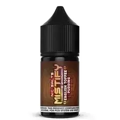 Gbom Mistify Collection Salts - English Toffee Pudding 30ML - image 1 | Vape King