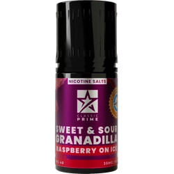 Classic Prime Salts - Sweet & Sour Granadilla Raspberry - image 1 | Vape King