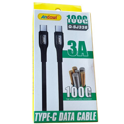 Andowl 1M 3A Type C - Type C Data & Vape Charging Cable - image 3 | Vape King