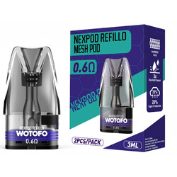 Wotofo nexPOD Refillo Mesh Pod 0.6Ohm (1PC) - image 1 | Vape King
