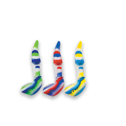 Rasta Pipe Silicone w/Glass Pipe Assorted 15.5CM - image 1 | Vape King