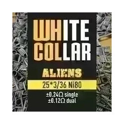 White Collar Coils - Aliens 0.12 (yellow) - image 1 | Vape King