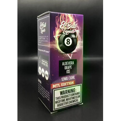 8Ball MTL - Aloe Vera Grape 12MG 30ML - image 1 | Vape King