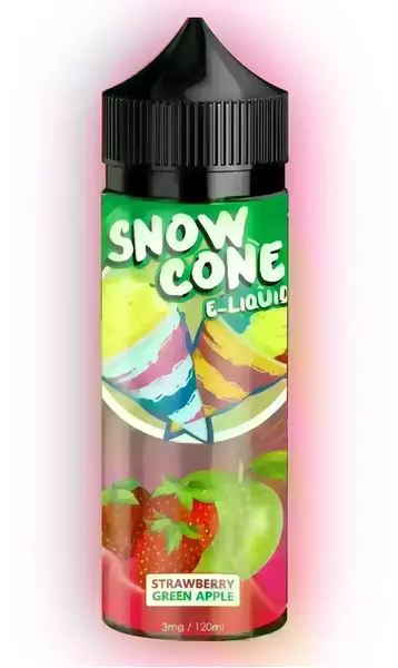Snow Cone E-liquids - Strawberry Green Apple 120ML 3MG - image 1 | Vape King