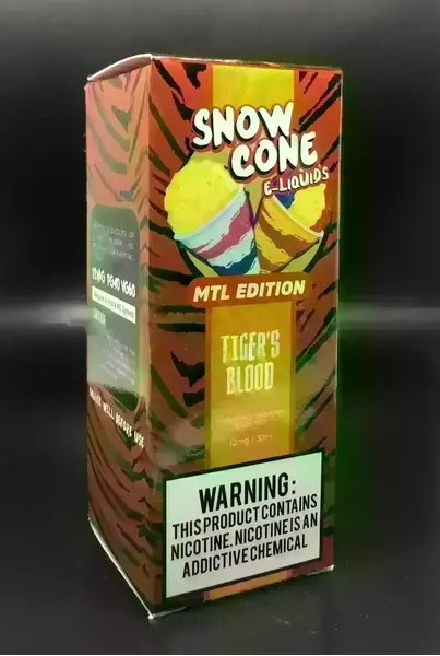 Snow Cone MTL - Tigers Blood 12MG 30ML - image 1 | Vape King