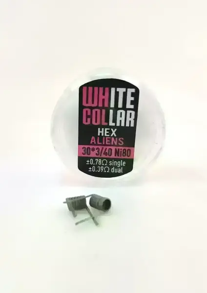 White Collar Coils - Hex Aliens 0.39 (Pink) - image 2 | Vape King