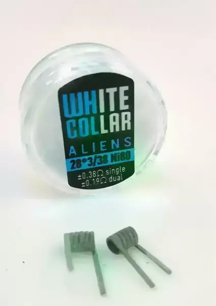 White Collar Coils - Aliens 0.19 (Blue) - image 2 | Vape King