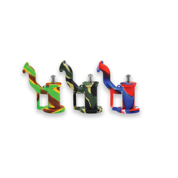 Silicone Dab Rig 14.5cm (Assorted Colours) - image 1 | Vape King