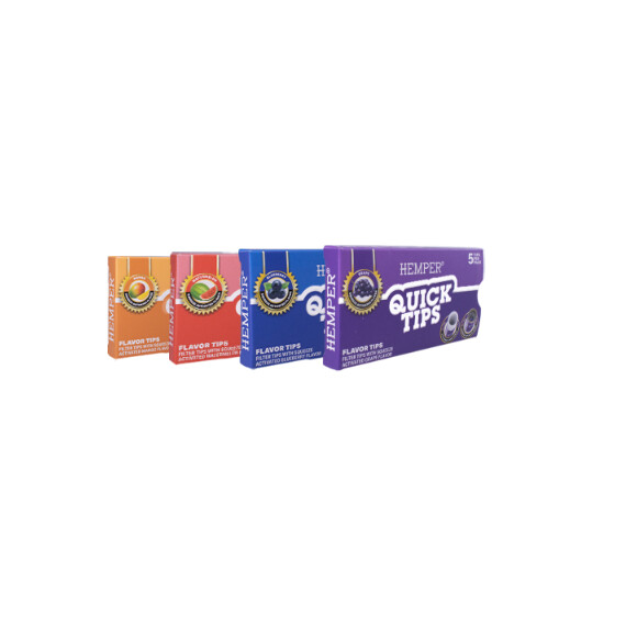 Hemper Flavoured Quick Tips Assorted Colours - image 1 | Vape King