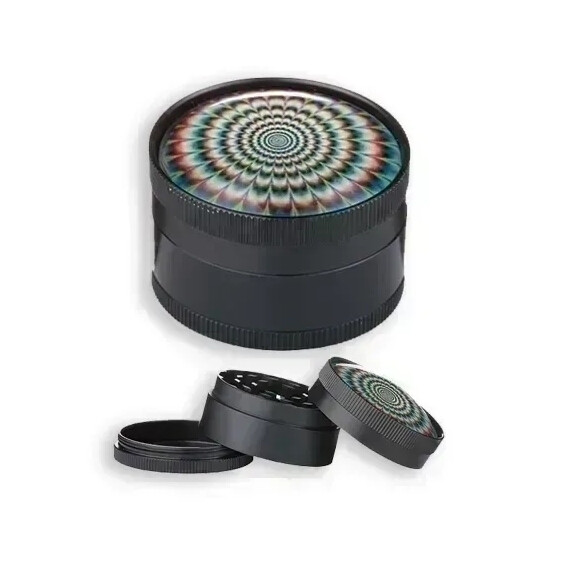 Hypnotic Grinder 3 Piece Aluminum 50MM - image 1 | Vape King
