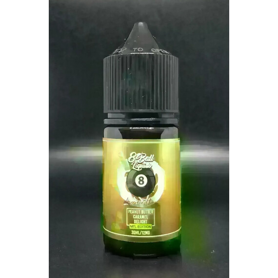 8Ball MTL - Peanut Butter Caramel Delight 12MG 30ML - image 1 | Vape King