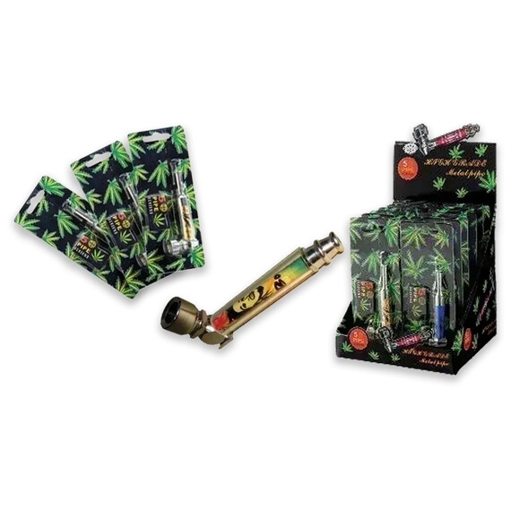 Assorted Large Rasta Pipes - image 1 | Vape King