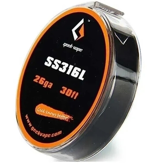 Geekvape SS316L 26G Wire 3M - image 1 | Vape King
