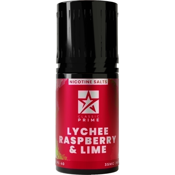 Classic Prime Salts - Lychee Raspberry & Lime - image 1 Classic Prime Salts - Lychee Raspberry & Lime - image 1 | Vape King