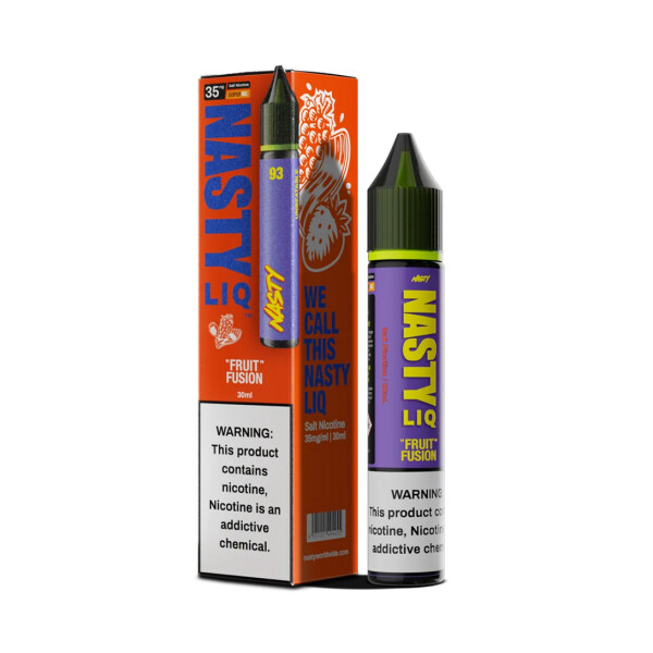 NastyLiq Salt - Fruit Fusion - 30ML 50MG - image 1 NastyLiq Salt - Fruit Fusion - 30ML 50MG - image 1 | Vape King