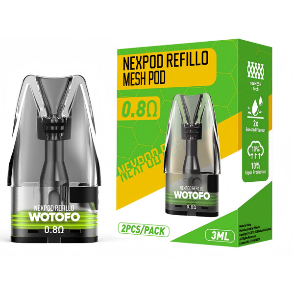 Wotofo nexPOD Refillo Mesh Pod 0.8Ohm (1PC) - image 1 | Vape King