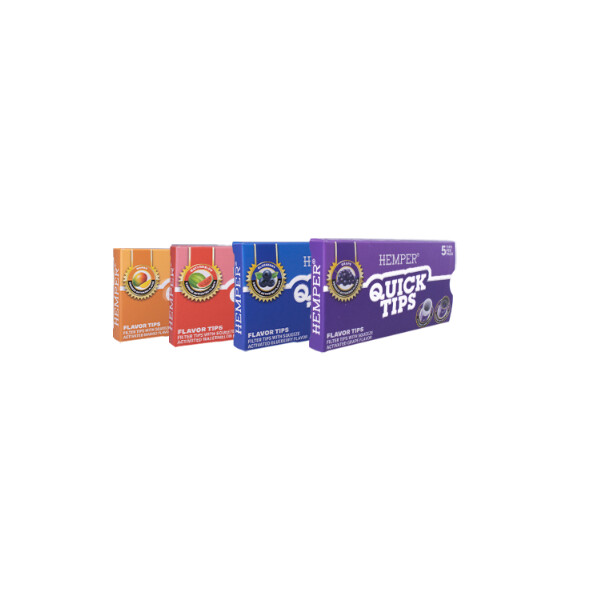 Hemper Flavoured Quick Tips Assorted Colours - image 1 | Vape King