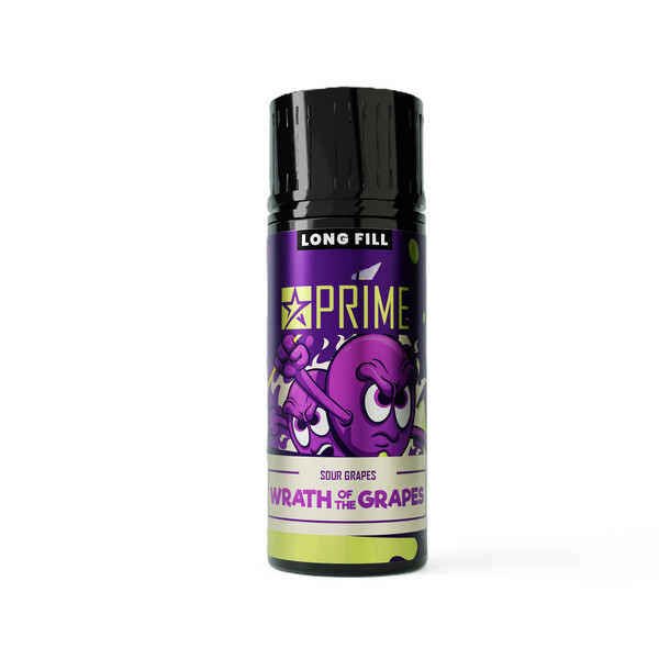 Prime Wrath of the Grapes Long Fill 120ML - image 1 | Vape King