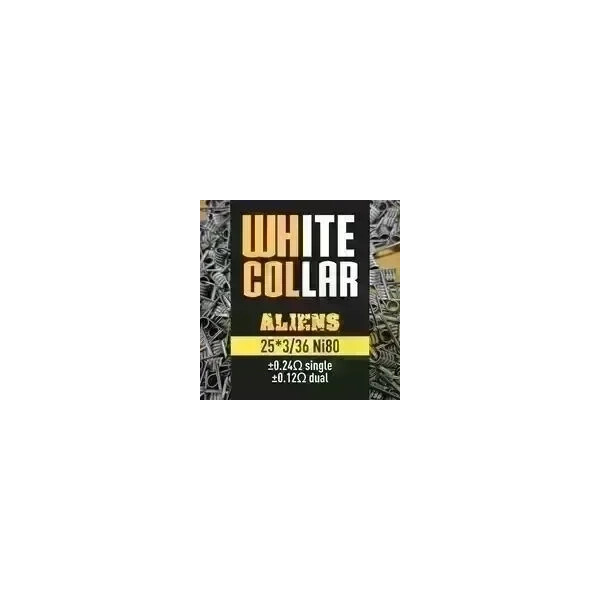 White Collar Coils - Aliens 0.12 (yellow) - image 1 | Vape King