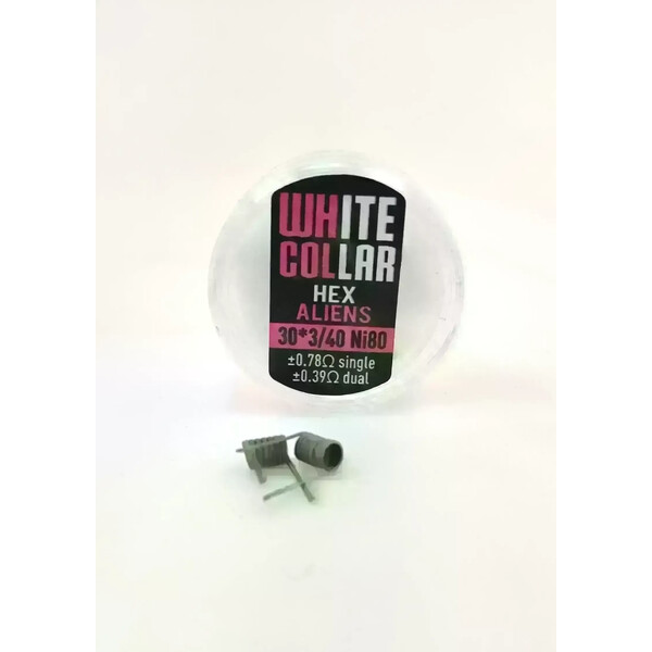 White Collar Coils - Hex Aliens 0.39 (Pink) - image 2 | Vape King