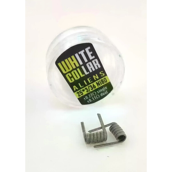 White Collar Coils - Aliens 0.12 (yellow) - image 2 | Vape King