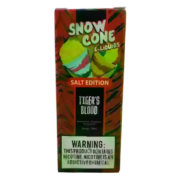 Snow Cone Salts - Tiger's Blood 30ML - image 1 | Vape King
