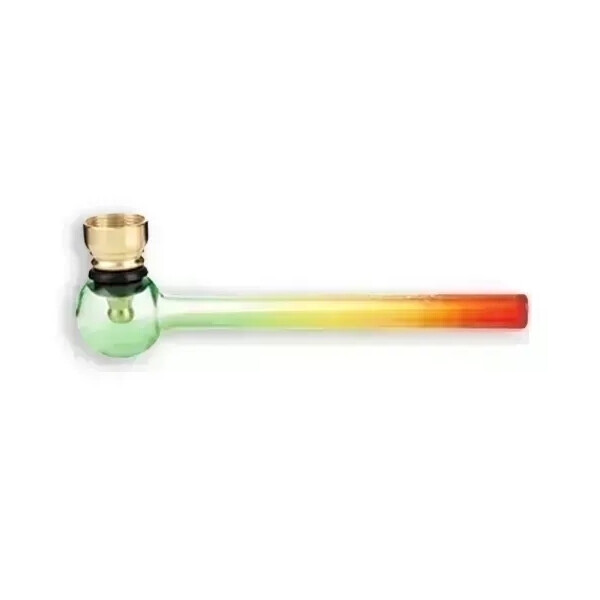 Rasta Glass Pipe Reggae - image 1 | Vape King