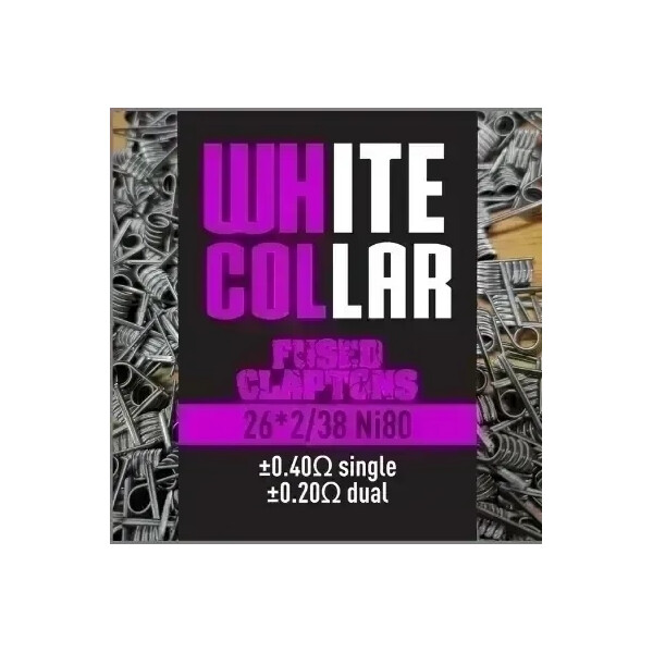 White Collar - Fused Claptons 0.4 (Purple) - image 1 | Vape King