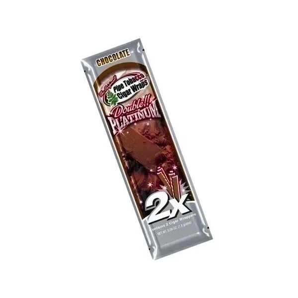 Blunt Wraps Double Platinum (Chocolate) - image 1 | Vape King