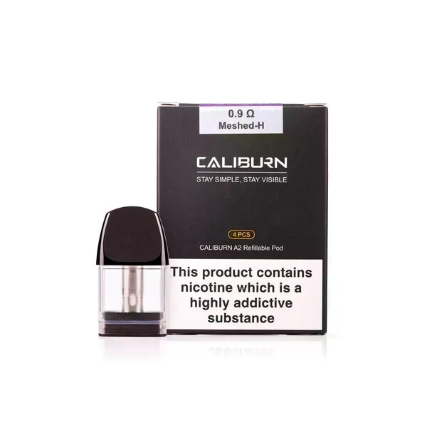 Uwell Caliburn A2/AK2 Replacement Pod 2ML UN2 Meshed 0.9Ohm (1PC) - image 1 Uwell Caliburn A2/AK2 Replacement Pod 2ML UN2 Meshed 0.9Ohm (1PC) - image 1 | Vape King