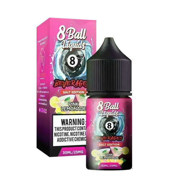 8Ball Beverage Nic Salts - Pink Lemonade 30ML - image 1 | Vape King