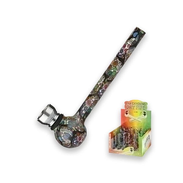 Rasta Pipe - Glass Pipe Patterned 11.5cm - image 1 | Vape King